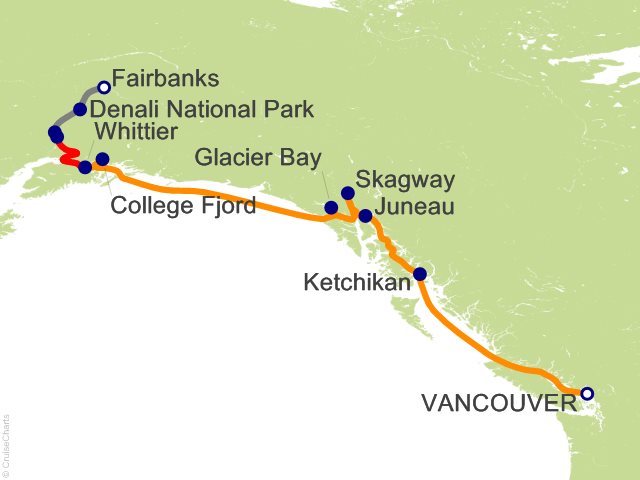11 Night Denali Explorer - Tour FA4 from Vancouver