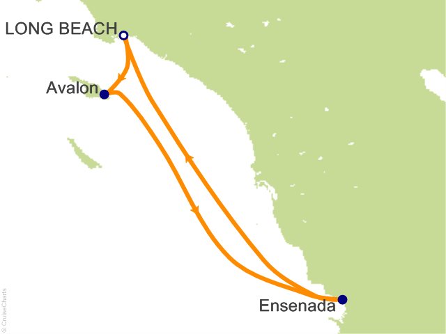 4 Night Baja Mexico from Long Beach (Los Angeles) Cruise from Long Beach