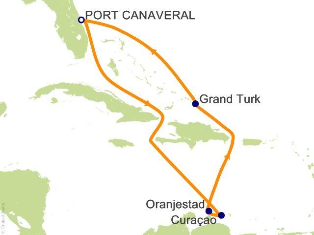 8 Night Southern Caribbean Cruise from Port Canaveral