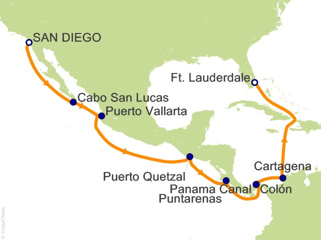 cruise panama canal from san diego