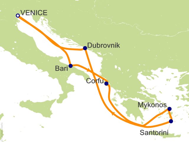 7 Night Greek Islands Cruise from Venice