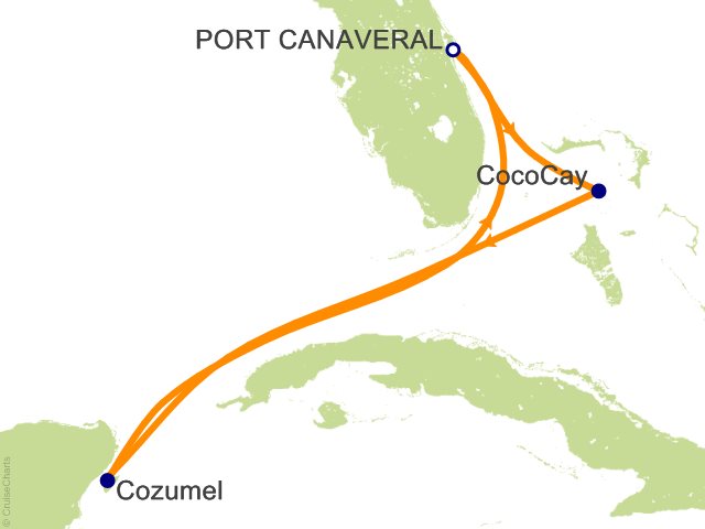 5 Night Western Caribbean Cruise from Port Canaveral