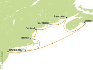 cruises from bayonne nj to canada