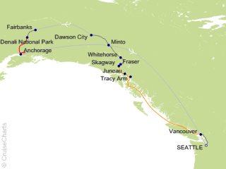 12 Night Yukon+Denali - Tour R4C from Seattle from Seattle