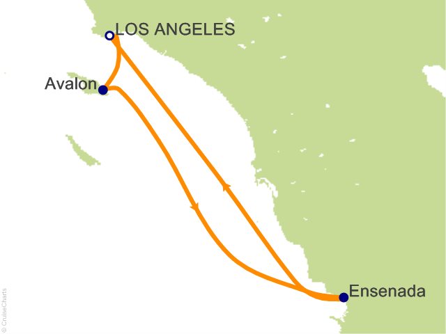 4 Night Catalina and Ensenada Cruise from Los Angeles