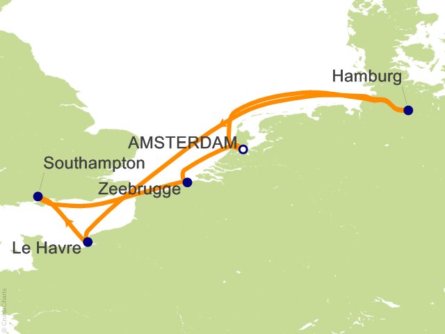 7 Night Northern Europe Cruise from Amsterdam