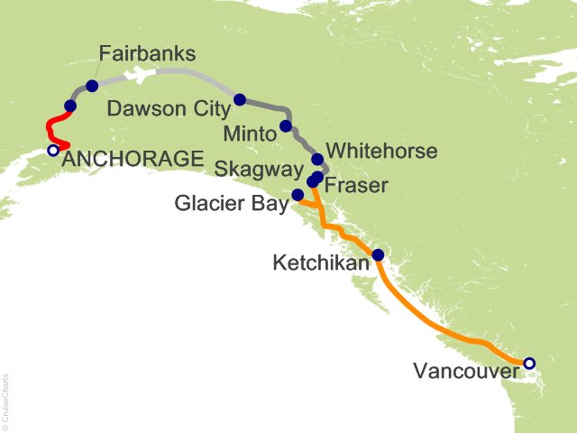14 Night Yukon and Triple Denali - Y3L from Anchorage