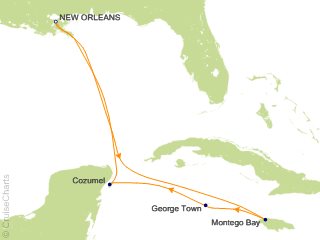 Carnival Caribbean Cruise 7 Nights From New Orleans