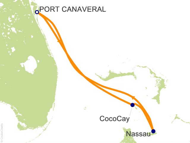 4 Night Bahamas Cruise from Port Canaveral