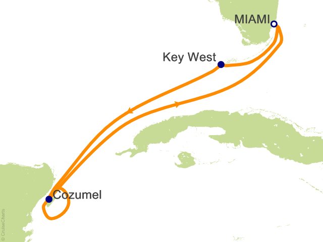 4 Night Western Caribbean Cruise from Miami
