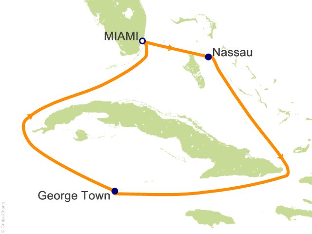 5 Night Caribbean Getaway Cruise from Miami