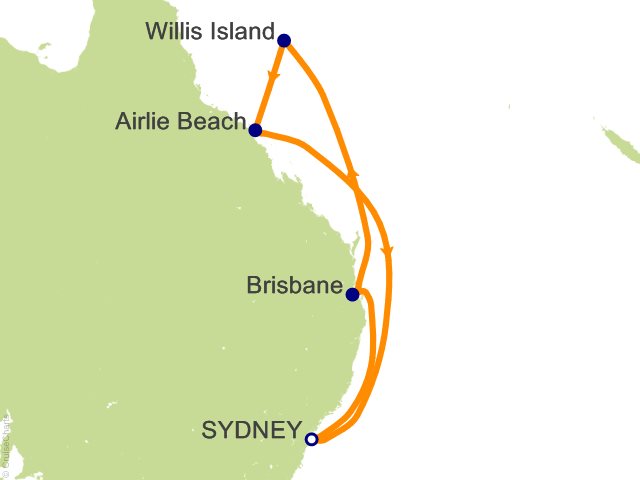 8 Night Queensland Cruise from Sydney