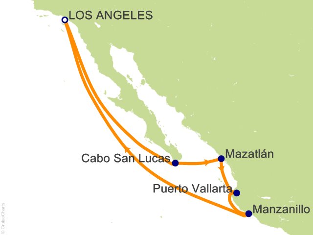 Princess Mexico Cruise, 10 Nights From Los Angeles, Discovery Princess ...