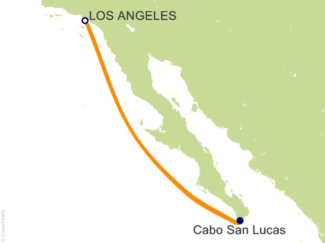 5 Night Cabo San Lucas Getaway Cruise from Los Angeles
