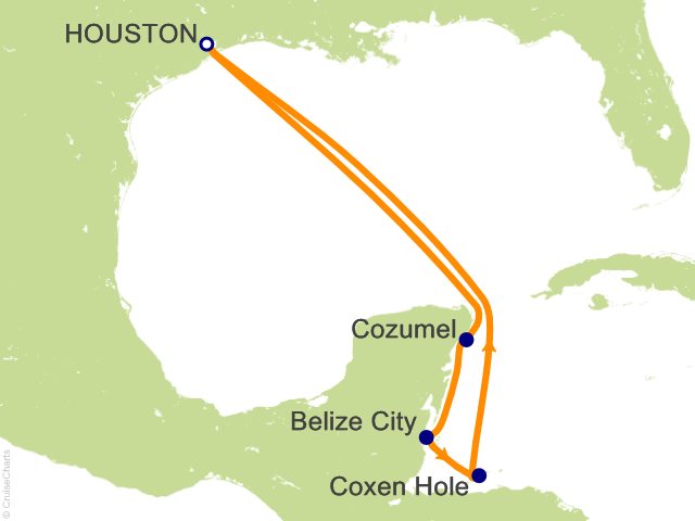 7 Night Western Caribbean from Houston Cruise from Houston
