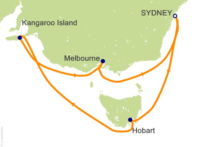 8 Night Sydney to Sydney Cruise from Sydney