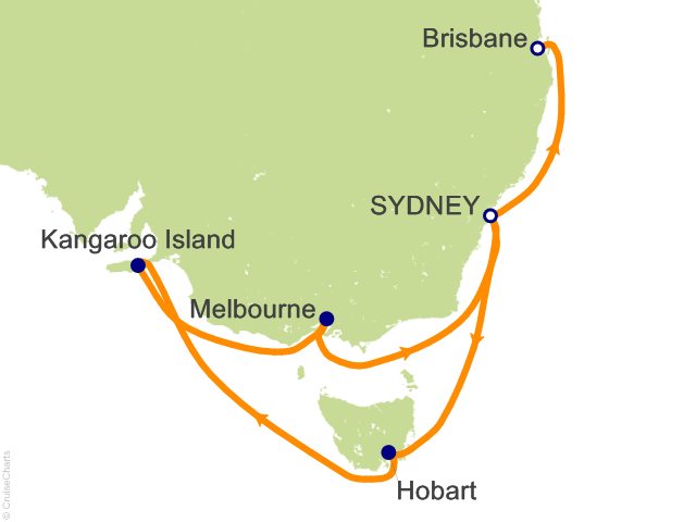 11 Night Sydney to Brisbane Cruise from Sydney