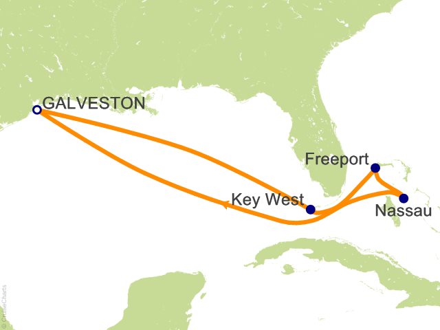 7 Night Eastern Caribbean Cruise from Galveston