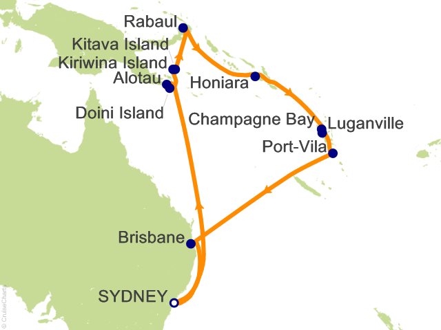 20 Night Papua New Guinea Cruise from Sydney