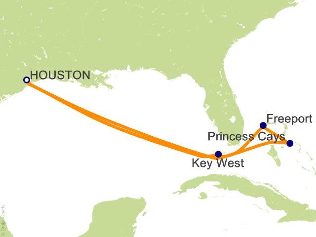 7 Night Eastern Caribbean Cruise from Houston