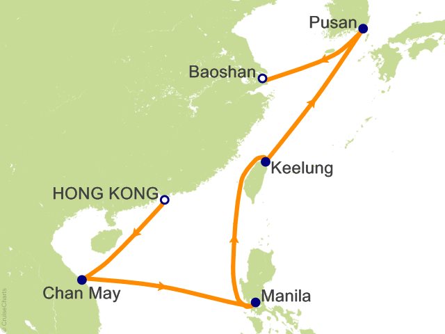 12 Night China and Philippines Cruise from Hong Kong