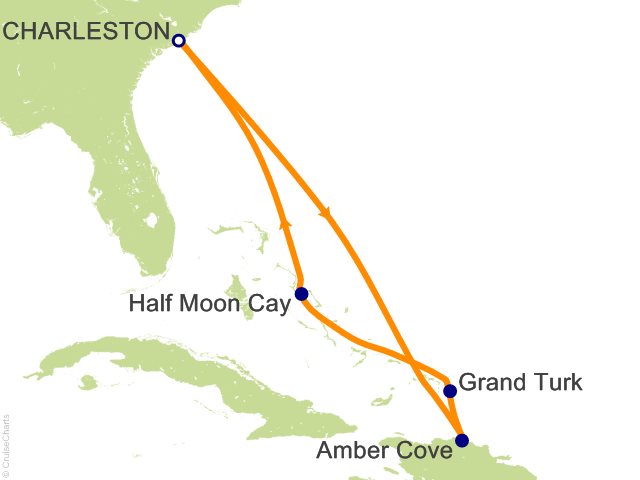 eastern caribbean cruises from charleston sc