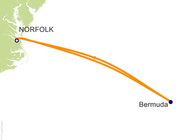 5 Night Bermuda Cruise from Norfolk