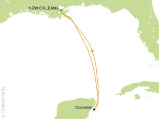 4 Night Western Caribbean from New Orleans Cruise from New Orleans