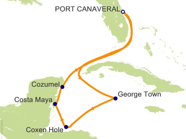 7 Night Western Caribbean Cruise from Port Canaveral