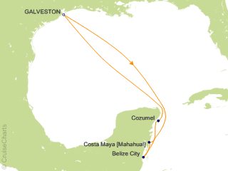 6 Night Western Caribbean from Galveston Cruise from Galveston