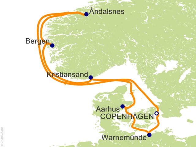 7 Night The Land of the Vikings Cruise from Copenhagen