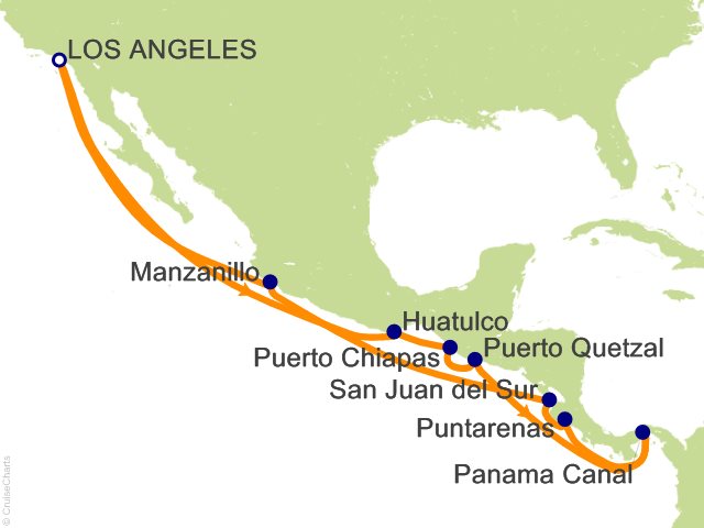 Princess Panama Canal Cruise, 19 Nights From Los Angeles, Coral ...
