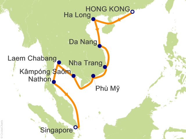 14 Night Far East Discovery Cruise from Hong Kong