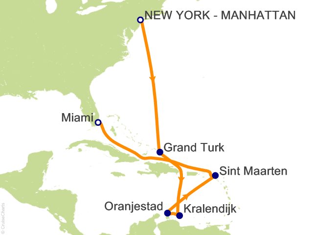 11 Night Southern Caribbean Cruise from New York