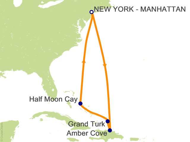 8 Night Eastern Caribbean Cruise from New York
