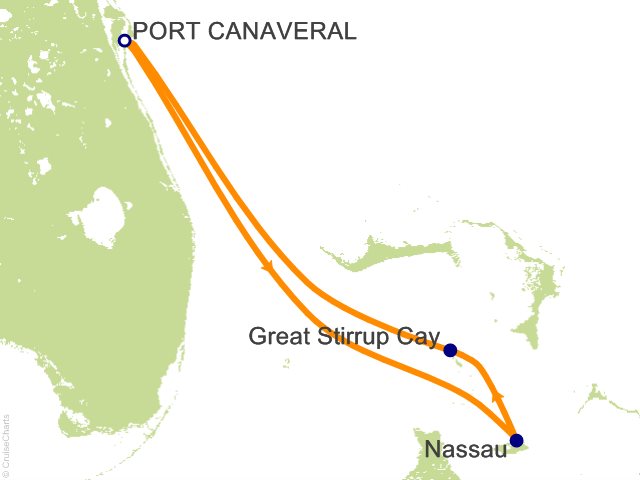 5 Night Bahamas from Orlando (Port Canaveral) Cruise from Port Canaveral