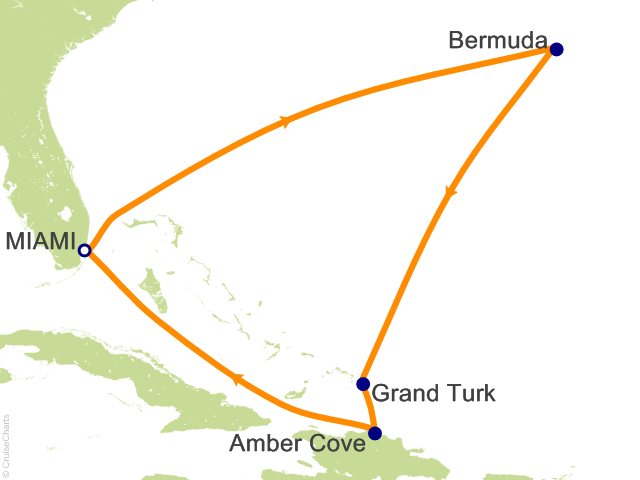 9 Night Bermuda Cruise from Miami