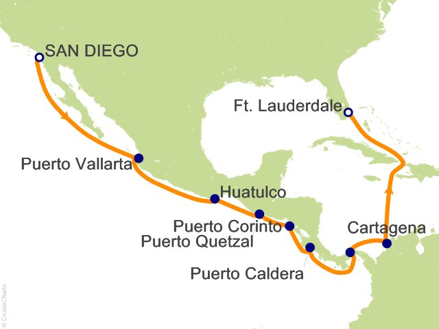 Holland America Panama Canal Cruise, 14 Nights From San Diego ...