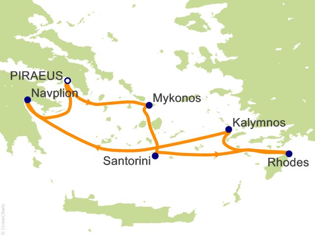 7 Night Yachting the Greek Isles Cruise from Athens (Port of Piraeus)