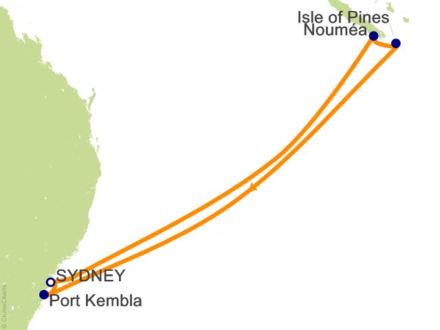 8 Night South Pacific   Christmas Cruise Cruise from Sydney