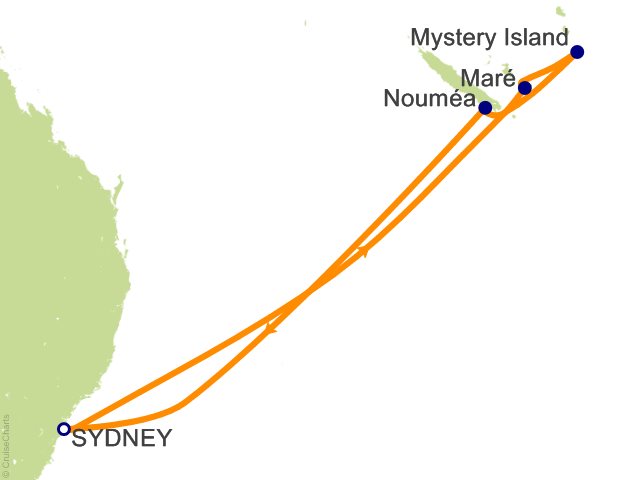 8 Night South Pacific Cruise from Sydney