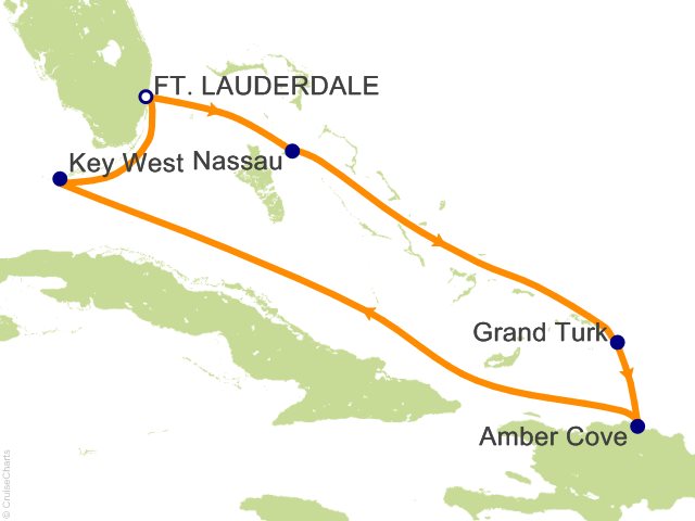 7 Night Caribbean Cruise from Fort Lauderdale