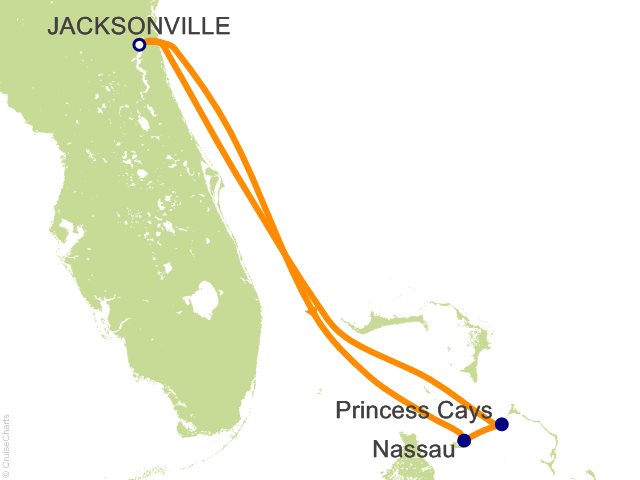5 Night The Bahamas from Jacksonville Cruise from Jacksonville