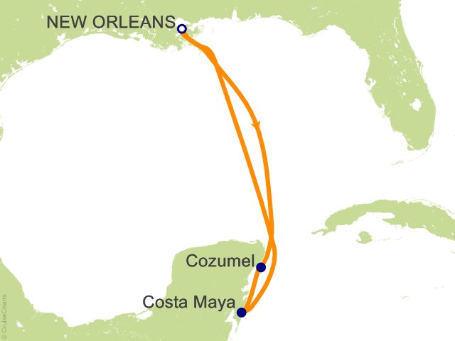 NCL Caribbean Cruise, 5 Nights From New Orleans, Norwegian Breakaway,  December 12, 2023 