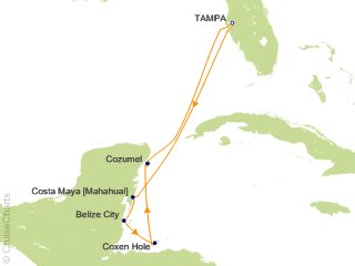 7 night western caribbean cruise from tampa