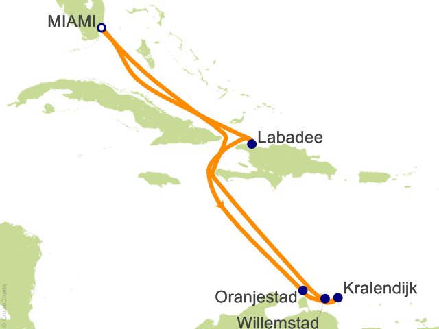 9 Night Southern Caribbean Cruise from Miami