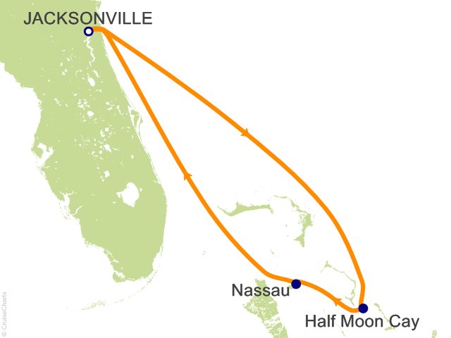 5 Night The Bahamas from Jacksonville Cruise from Jacksonville