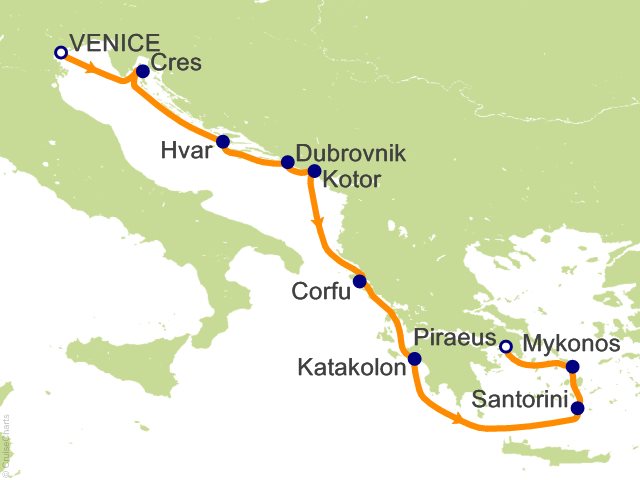 Cruise Croatia & Montenegro