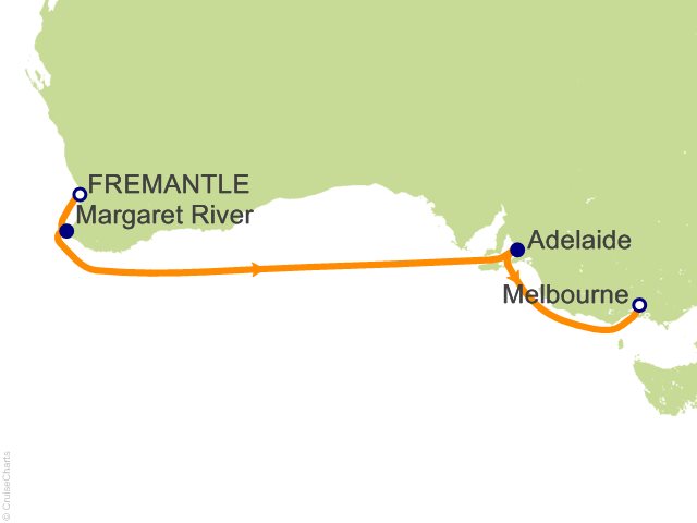 6 Night Southern Australia Cruise from Fremantle