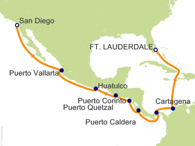 panama canal cruise march